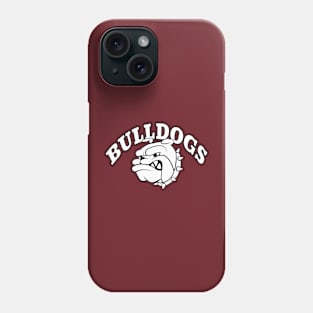 Bulldog mascot Phone Case