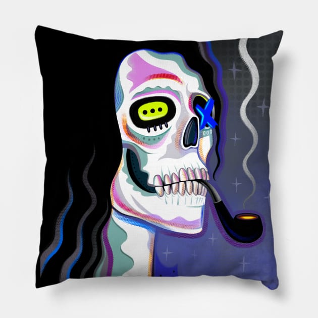 SKULL Pillow by SMOKING CLUB