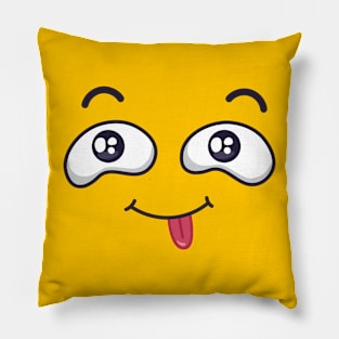 kawaii expressions Pillow