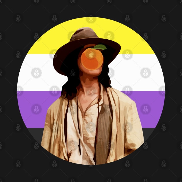 Our Flag Means Oranges | Non-Binary Pride Flag by AliensOfEarth