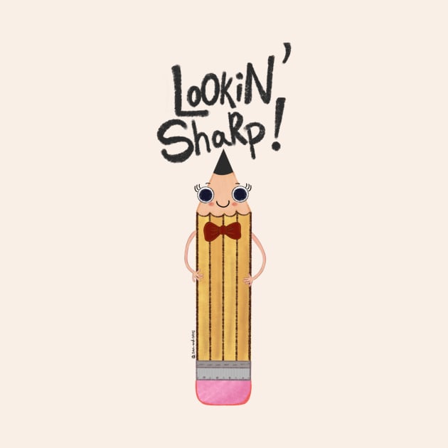 Lookin  sharp pencil by SanMade