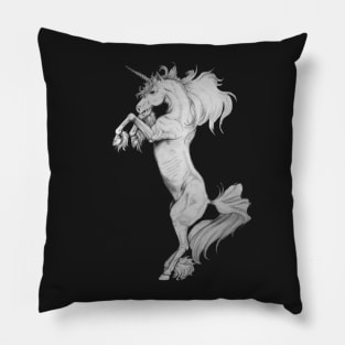 Rearing Unicorn Pencil Pillow