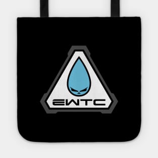 Evil Water Drop Blue Tote