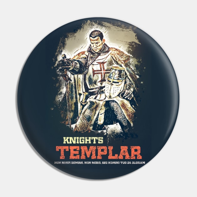 Knights Templar / The crusader motto Pin by Naumovski