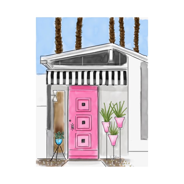 Palm Springs Pink Door by kschowe