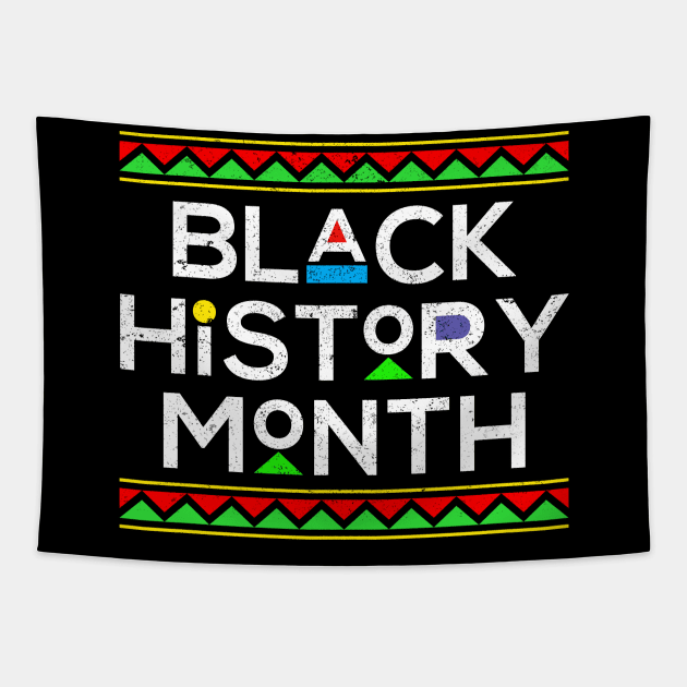 Black History Month - African American Pride Tapestry by ozalshirts