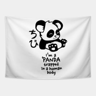 CARTOON PANDA Tapestry