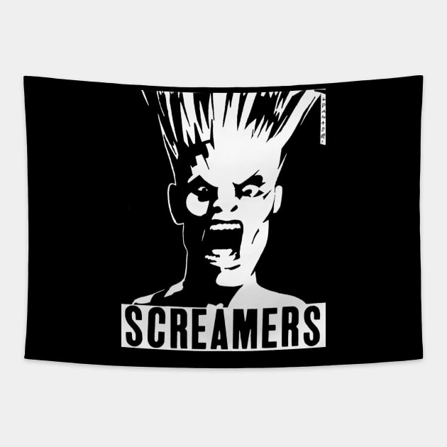 The Screamers Tapestry by EvanRude