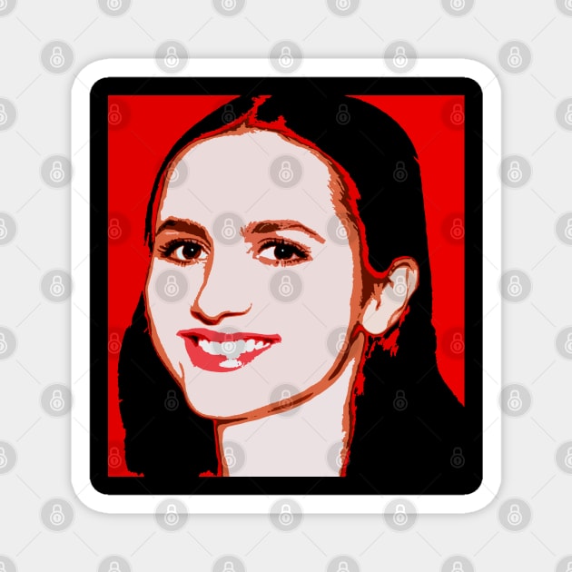 maude apatow Magnet by oryan80