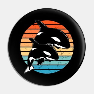 Orca Team Spirit Pin