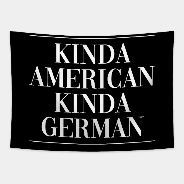 German american new citizen gift . Perfect present for mother dad friend him or her Tapestry by SerenityByAlex