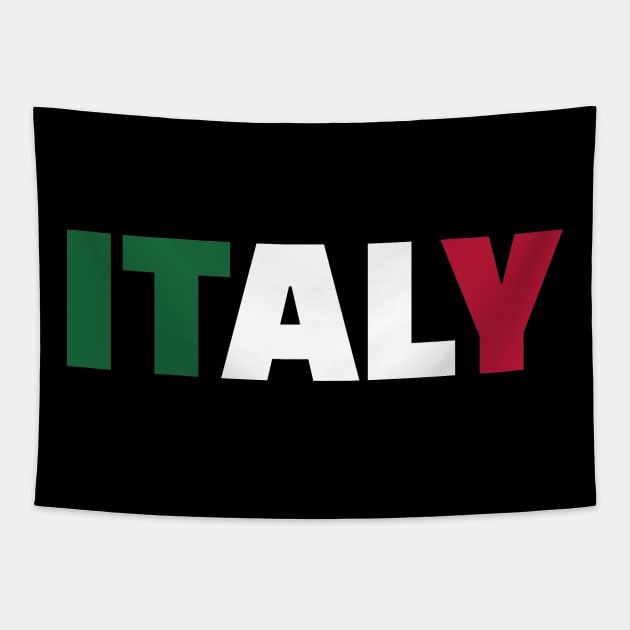 Italy flag Tapestry by Designzz