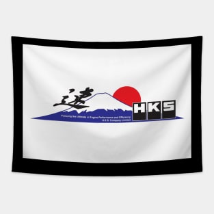 HKS Fujiyama Art Board Print Tapestry