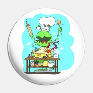 Peter & the Closet Monster, baker Pin