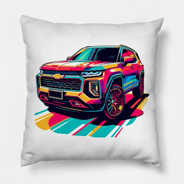 Chevrolet Blazer Pillow by Vehicles-Art