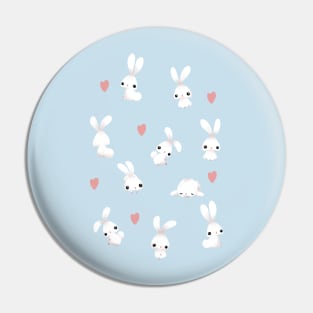 Derpy Bunnies Pin