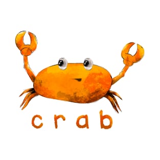 Cute crab sea animal for kids Liam Fitzpatrick T-Shirt