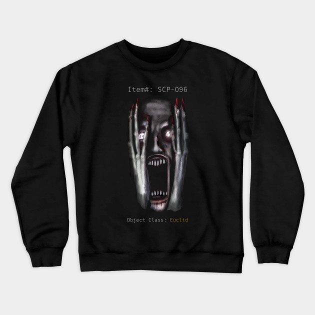 SCP-096 Shy Guy SCP Foundation Crewneck Sweatshirt by Opal Sky