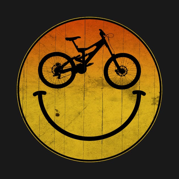 Bike Smiley Face Cycling Road Bikers Racing Lover by Funnyawesomedesigns