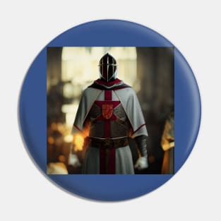 Knights Templar in The Holy Land Pin