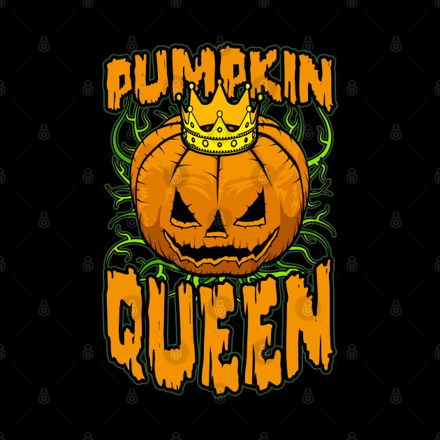 Halloween Pumpkin Queen Jack O'Lantern Royal Crown by Grandeduc