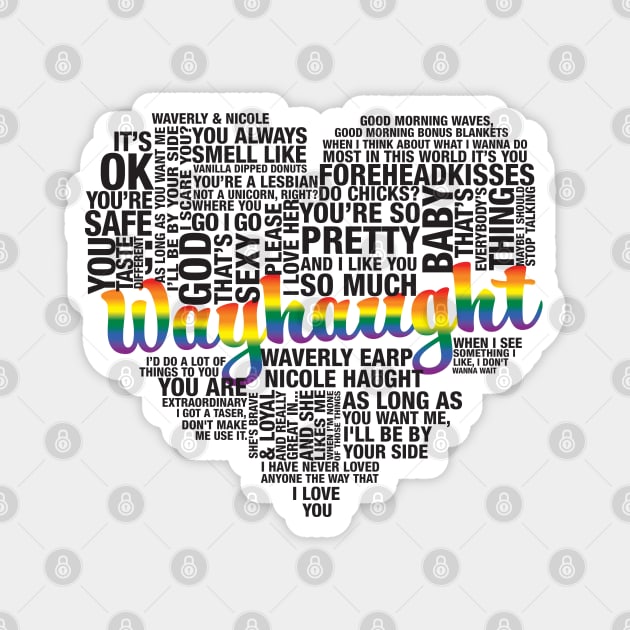 WayHaught Words Magnet by Purgatory Mercantile