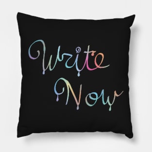 Write Now Color Pillow