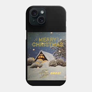 Happy Holidays at the Cottage! Phone Case