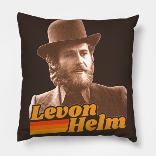 Levon Helm // The Dirt FanArt Tribute Pillow