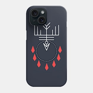 Digital illustration of the Holy Spirit symbol Phone Case