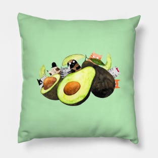 AvoGatos Pillow