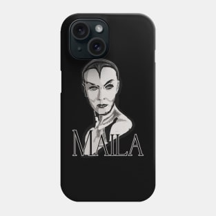 Maila Nurmi a.k.a. Vampira Phone Case