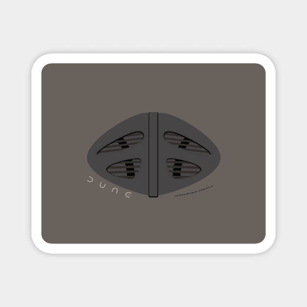 Stillsuit mask Dune 2020 Magnet by Markadesign