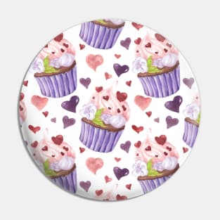 Creamy Chocolate Cupcake Pattern Pin