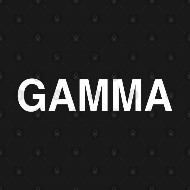 GAMMA by StickSicky