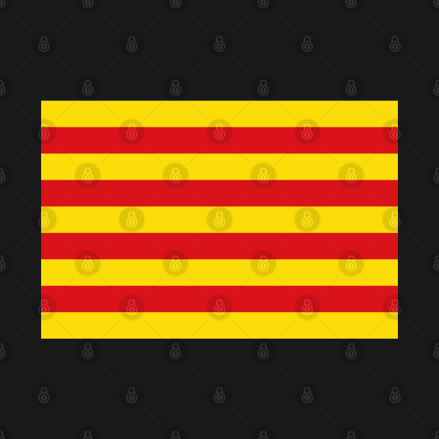 Senyera, Flag of Catalonia by SolarCross