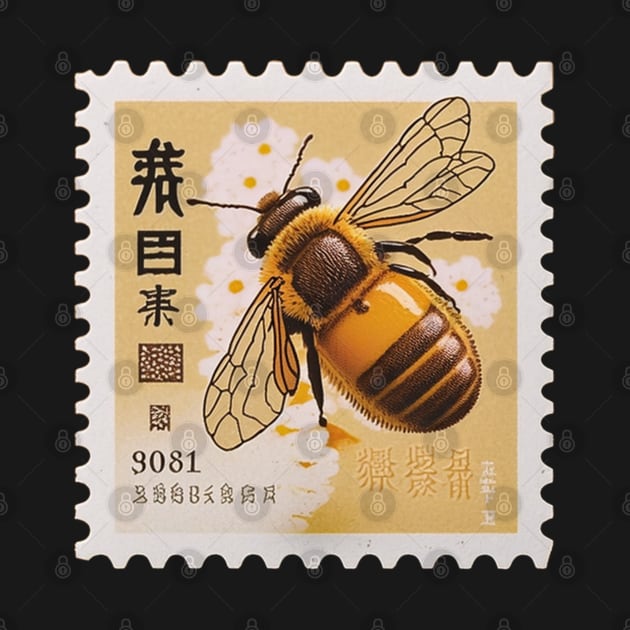 Bee Humble - Stamp 3 - Postage Stamp Series by SLMGames