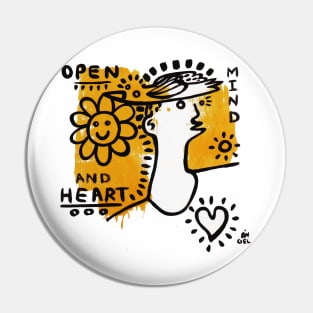 open mind Pin