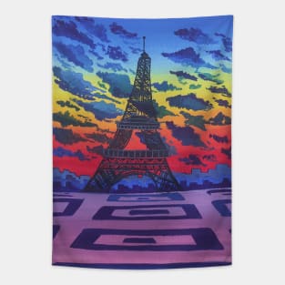 Eiffel  tower Tapestry