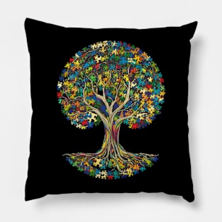 Autism Tree Pillow