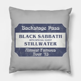 Backstage Pass Pocket Tee Pillow