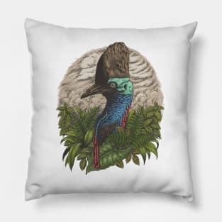 Cassowary Pillow