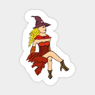 Sexy Witch Magnet