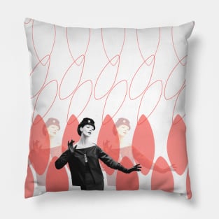 Fashion and Geometry 4 Pillow