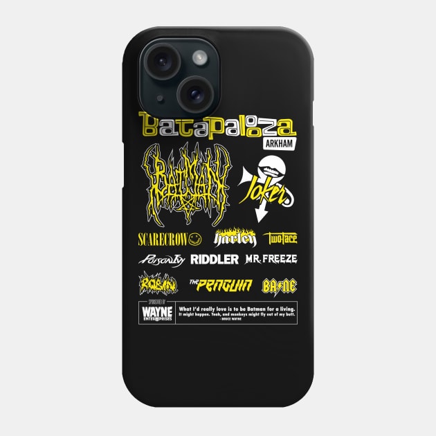 Batapalooza Festival Phone Case by RetroReview