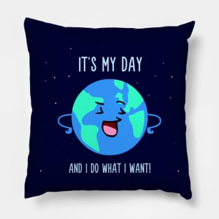 Earth Day Pillow