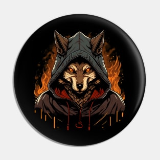 wolf Pin