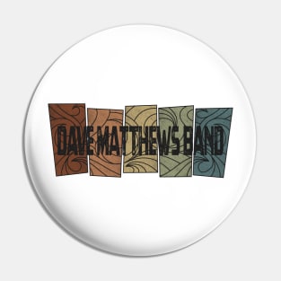 Dave Matthews Band - Retro Pattern Pin