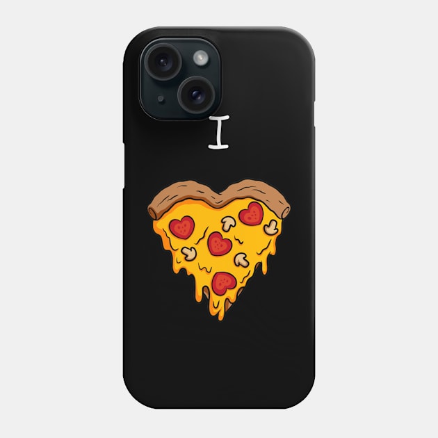 I Heart Pizza / I Love Pizza Phone Case by Hush-Hush Gear™