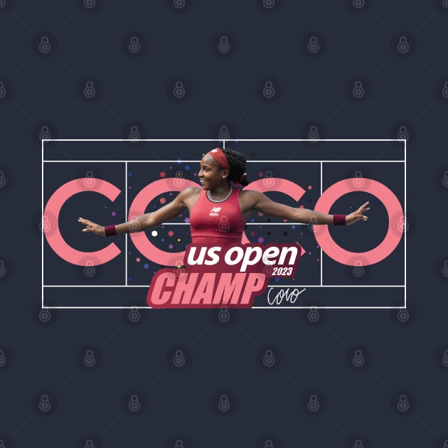 Coco / us open Champion by Nagorniak